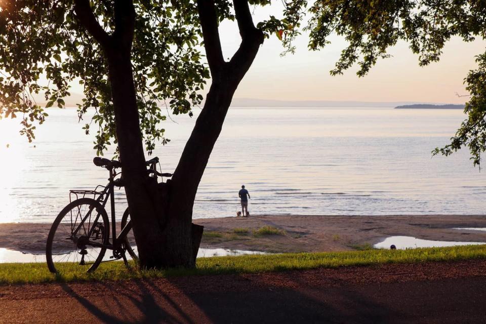 Lake Champlain as seen from Oakledge Park in Burlington on July 14, 2021.