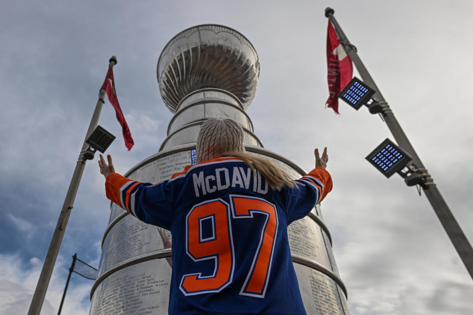 Will Connor McDavid bring Edmonton its first Stanley Cup title since 1990? (Photo by Artur Widak/NurPhoto via Getty Images)