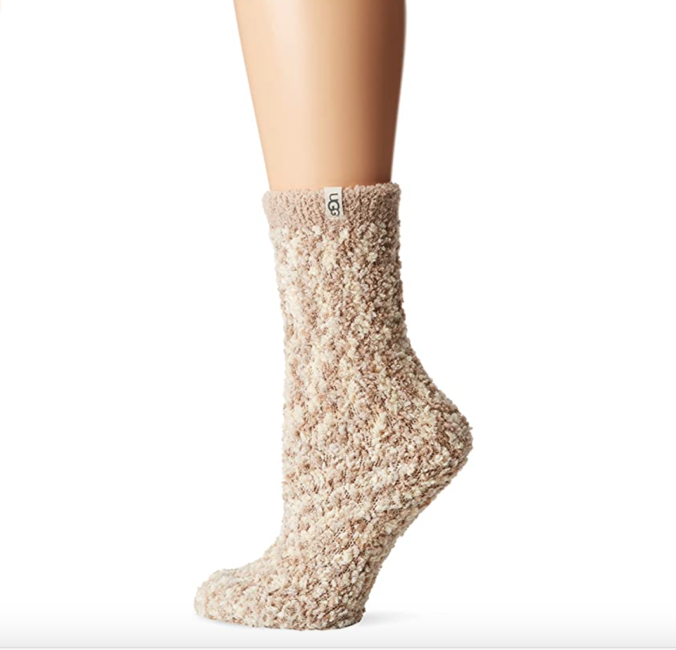 5) UGG Chenille Fuzzy Socks