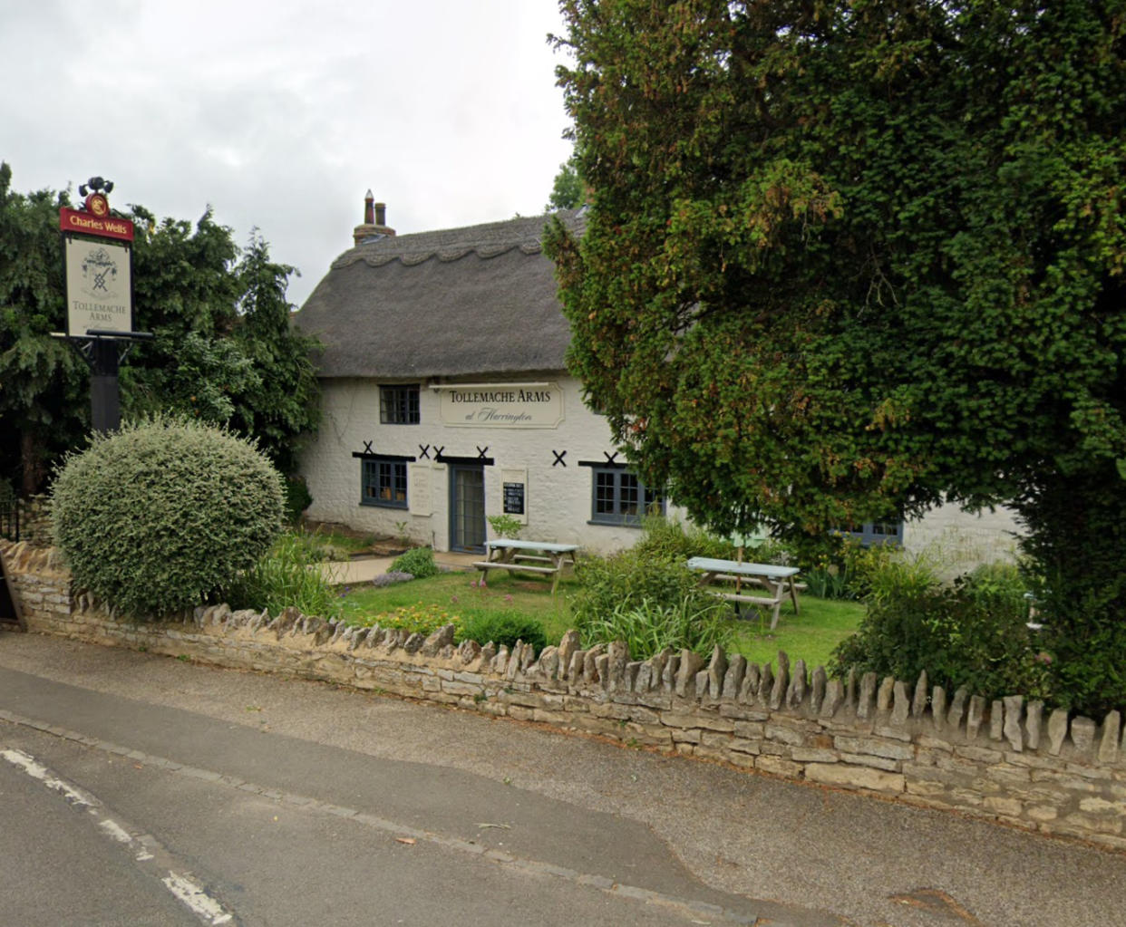 The Tollemache Arms in Harrington, Northamptonshire, was named the best country pub and the Great British pub of the year. (Google)