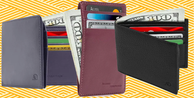 Access Denied RFID-blocking wallets are so compact yet so accommodating. (Photo: Amazon)