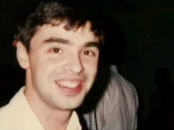 Larry Page in college