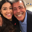 <p>Where did Gina Rodriguez get her smile? No idea. None at all. “You are my best friend Dad,” the <em>Jane the Virgin</em> star wrote. “I love you to the moon. When I’m with you smiling is all I can do. There aren’t enough thank you’s In the world so I’ll just remind you everyday how grateful I am for the father you have been to me and my sisters.” (Photo: <a rel="nofollow noopener" href="https://www.instagram.com/p/BVfBbJnALls/?taken-by=hereisgina" target="_blank" data-ylk="slk:Gina Rodriguez via Instagram;elm:context_link;itc:0;sec:content-canvas" class="link ">Gina Rodriguez via Instagram</a>) </p>