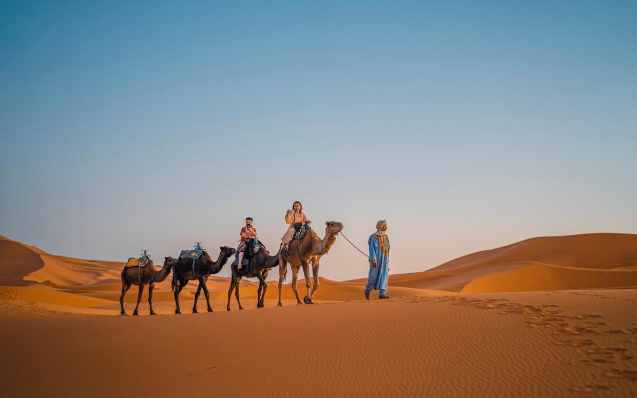 Escape Morocco's busy cities with a trip to the Sahara desert