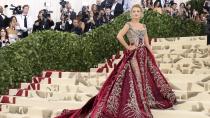 <p>Lively looked absolutely heavenly as she attended the 2018 Met Gala, where the theme was "Heavenly Bodies: Fashion and the Catholic Imagination" that year. She paired <a href="https://people.com/style/met-gala-2018-blake-lively-dress-crown/" rel="nofollow noopener" target="_blank" data-ylk="slk:a custom-made halo by Lorraine Schwartz;elm:context_link;itc:0;sec:content-canvas" class="link ">a custom-made halo by Lorraine Schwartz</a> with a custom Versace gown with a mega train practically designed for the iconic Met steps.</p> <p>In an interview with <a href="https://www.vogue.com/article/blake-lively-daniela-vitale-diego-della-valle-barneys-new-york-tods-met-gala-celebrity-party-style" rel="nofollow noopener" target="_blank" data-ylk="slk:Vogue;elm:context_link;itc:0;sec:content-canvas" class="link "><i>Vogue</i></a> ahead of the event, Lively referred to the Met Gala look as <a href="https://people.com/style/blake-lively-2018-met-gala-dress-details/" rel="nofollow noopener" target="_blank" data-ylk="slk:her "favorite dress ever;elm:context_link;itc:0;sec:content-canvas" class="link ">her "favorite dress ever</a>."</p> <p><a href="https://people.com/style/best-met-gala-looks-of-all-time/" rel="nofollow noopener" target="_blank" data-ylk="slk:Lively always manages to wow at the Met Gala,;elm:context_link;itc:0;sec:content-canvas" class="link ">Lively always manages to wow at the Met Gala,</a> and after <a href="https://people.com/style/why-blake-lively-ryan-reynolds-skipped-2019-met-gala/" rel="nofollow noopener" target="_blank" data-ylk="slk:missing out on the event;elm:context_link;itc:0;sec:content-canvas" class="link ">missing out on the event</a> the past few years, we can't wait to see what she wears <a href="https://people.com/style/met-gala-2022-co-chairs-blake-lively-ryan-reynolds-regina-king-lin-manuel-miranda/" rel="nofollow noopener" target="_blank" data-ylk="slk:when she co-chairs the 2022 Met Gala;elm:context_link;itc:0;sec:content-canvas" class="link ">when she co-chairs the 2022 Met Gala</a> with Reynolds, Regina King, and Lin-Manuel Miranda. </p>