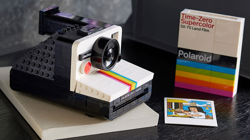 Lego Polaroid camera. 
