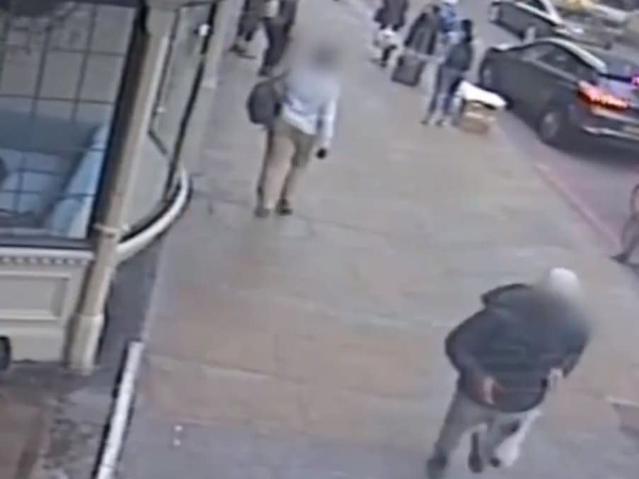 Islington stabbing: CCTV shows horrified onlookers reacting to fatal stabbing on busy London street