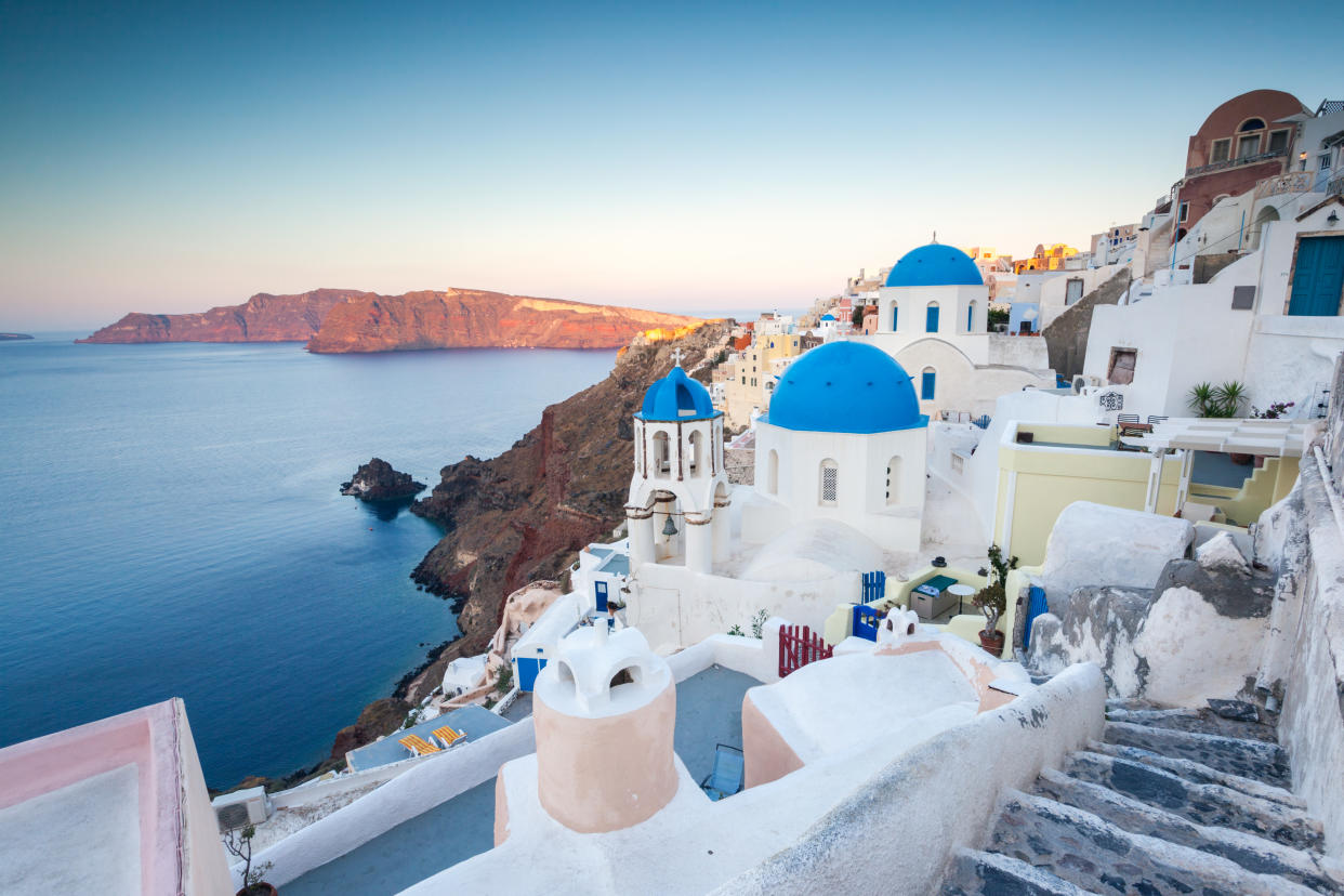 Santorini, Aegean islands, Mediterranean, Greece