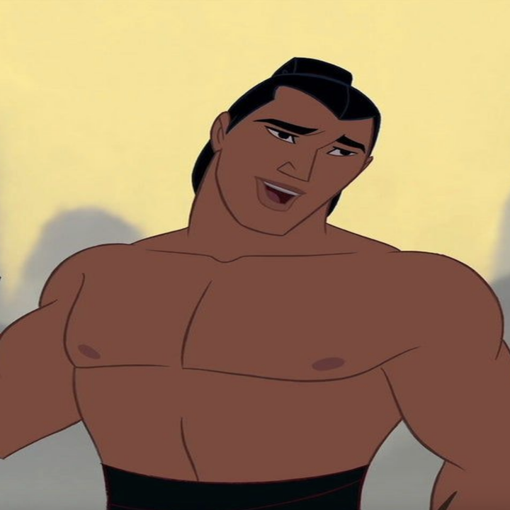 Li Shang in the animated movie
