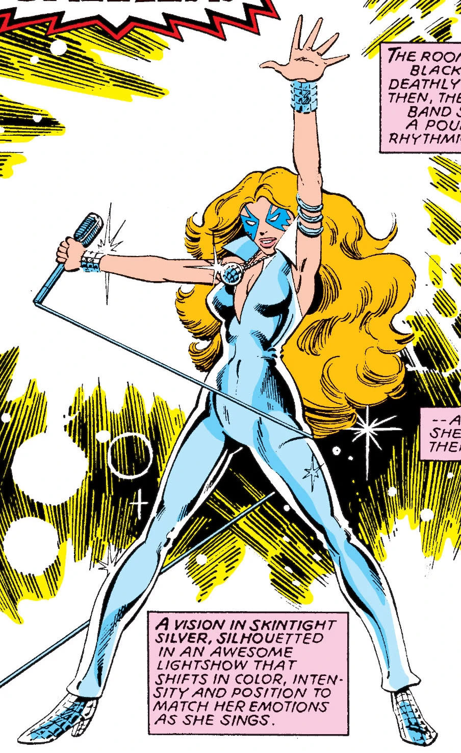 Dazzler in her first Marvel Comics appearance in 1980. (Photo: Marvel Comics)