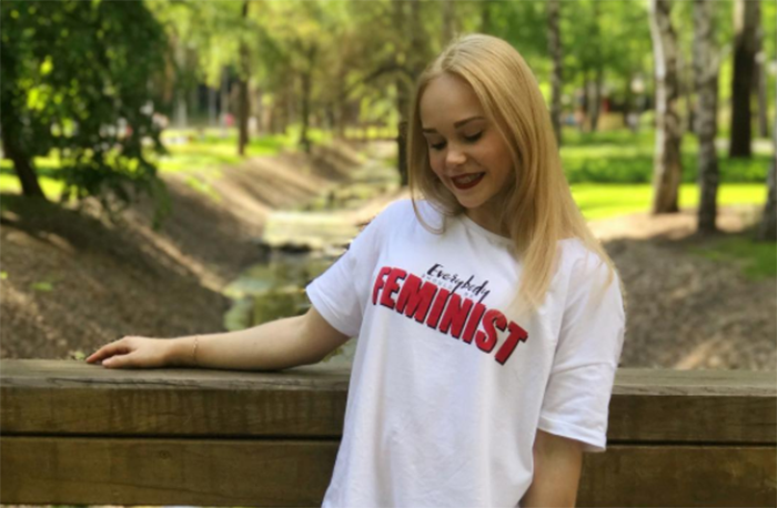 Russian Olympic gymnast Angelina Romanovna Melnikova recently shared a message on feminism on social media. (Photo: Instagram/gelyamelnikova)