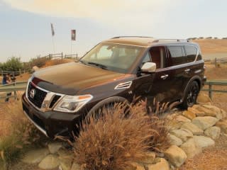 2017 Nissan Armada, Press Drive, Carmel, California, July 2016