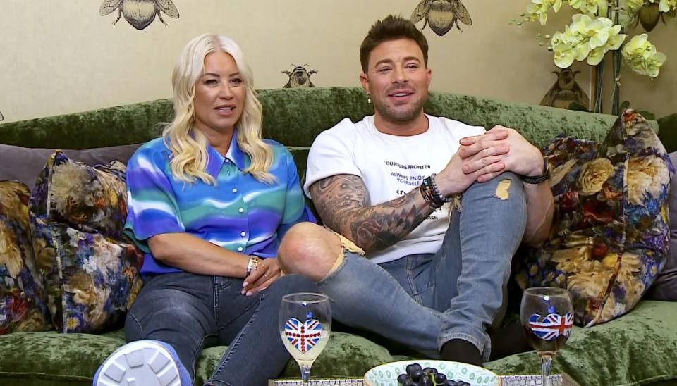 denise van outen, duncan james, celebrity gogglebox