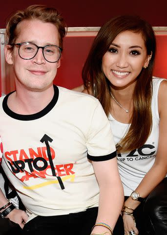 Kevin Mazur/Getty Macaulay Culkin, and Brenda Song attend the sixth biennial Stand Up To Cancer (SU2C) telecast at the Barkar Hangar on Friday, September 7, 2018