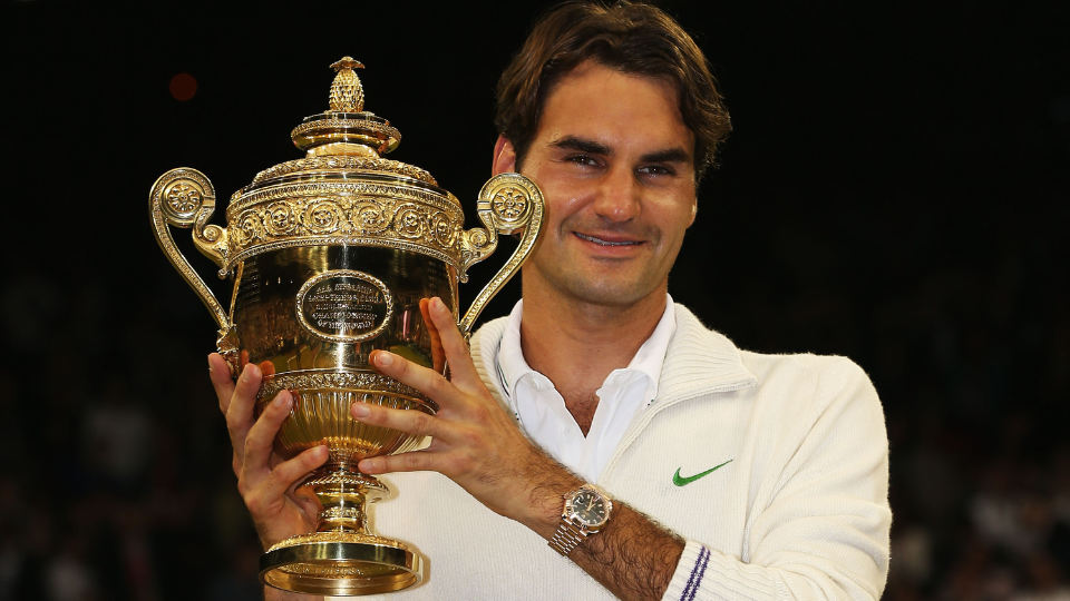 Roger Federer. Getty Images