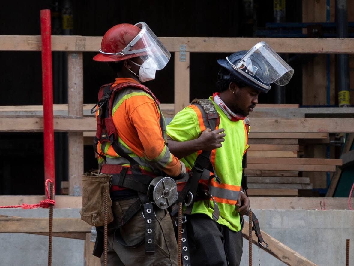 WorkSafeBC data shows more than 15,000 workers' compensation claims were filed in relation to COVID-19 since the pandemic began. (Ben Nelms/CBC - image credit)