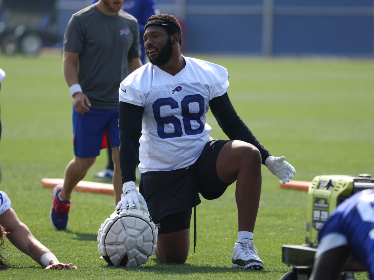 Bobby Hart: Bills offensive lineman suspended one game for hitting a Titans  coach while trying to punch a player