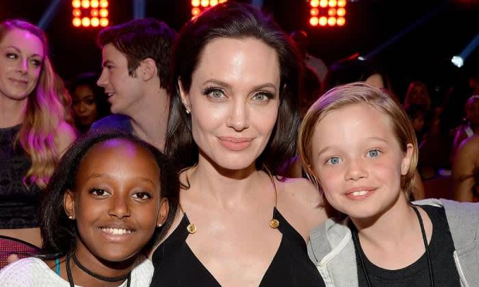 angelina jolie shiloh zahara