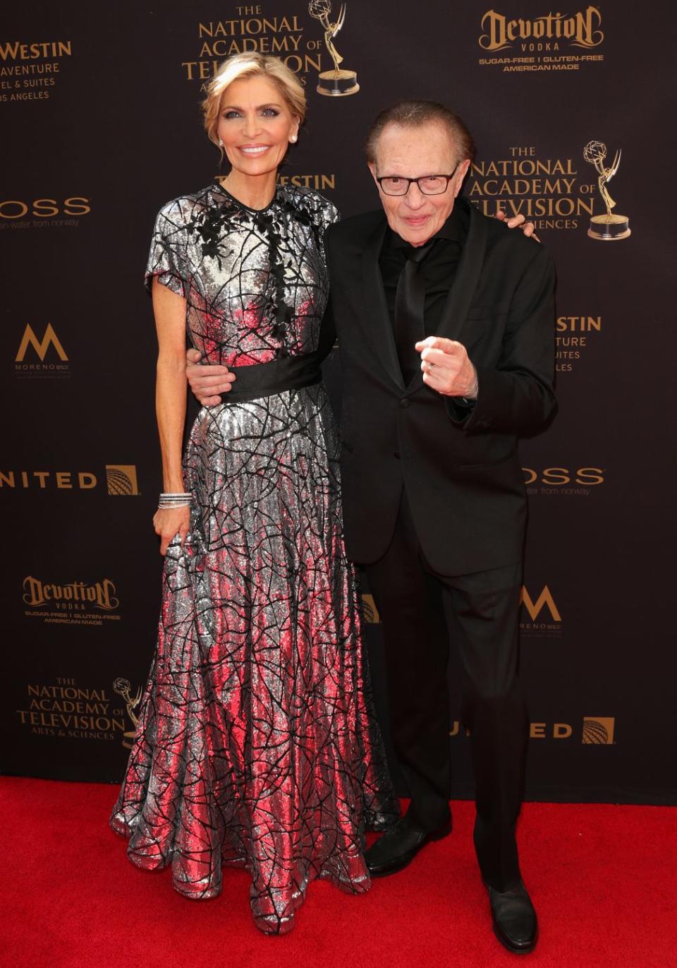 <p>Television host Larry King has been married <a href="https://www.distractify.com/p/celebrities-multiple-marriages" rel="nofollow noopener" target="_blank" data-ylk="slk:eight times;elm:context_link;itc:0;sec:content-canvas" class="link ">eight times</a>, but technically had seven wives. His most recent marriage to actress Shawn Southwick ended in 2019. Before he married Shawn, Larry was with businesswoman Julie Alexander from 1989 to 1992, math teacher Sharon Lepore from 1976 to 1983, his high school sweetheart Alene Akins from 1968 to 1971 (and he was previously married to her from 1961 to 1963), Mickey Sutphin from 1964 to 1967, and Annette Kay in 1961. His first wife was Freda Miller; they married in 1952. He had his marriage with her annulled in 1953.<br></p>