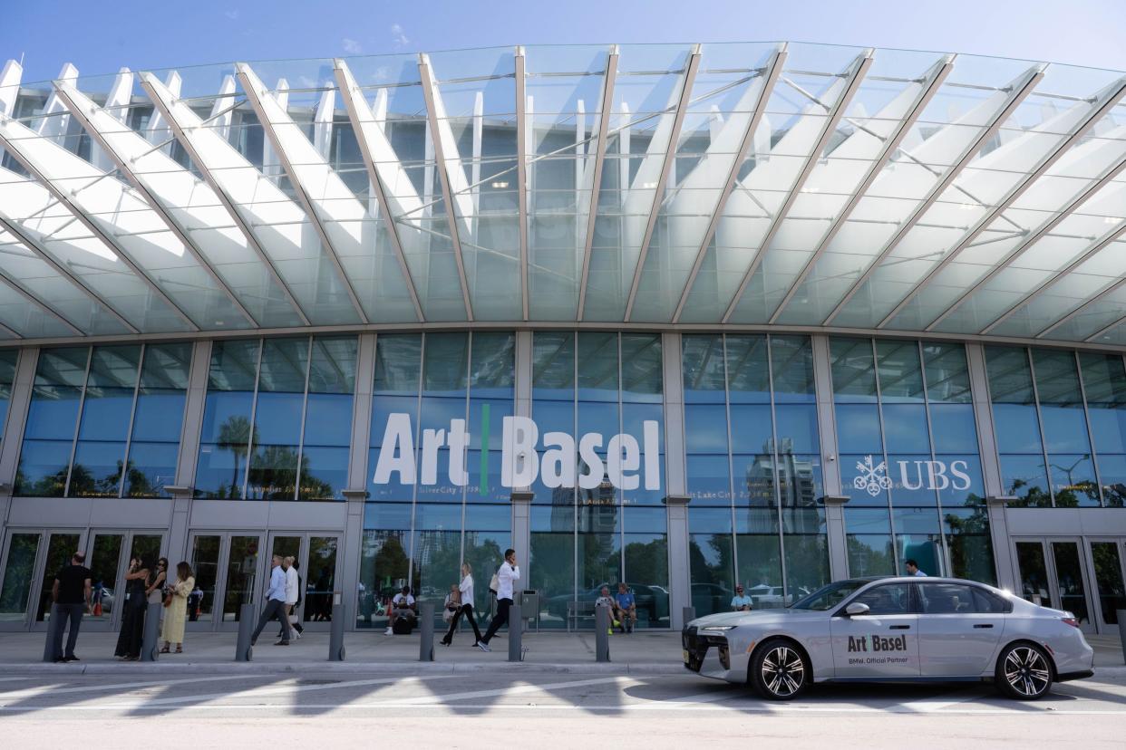 Art Basel Miami Beach returns to the Miami Beach Convention Center from Dec. 8-10.