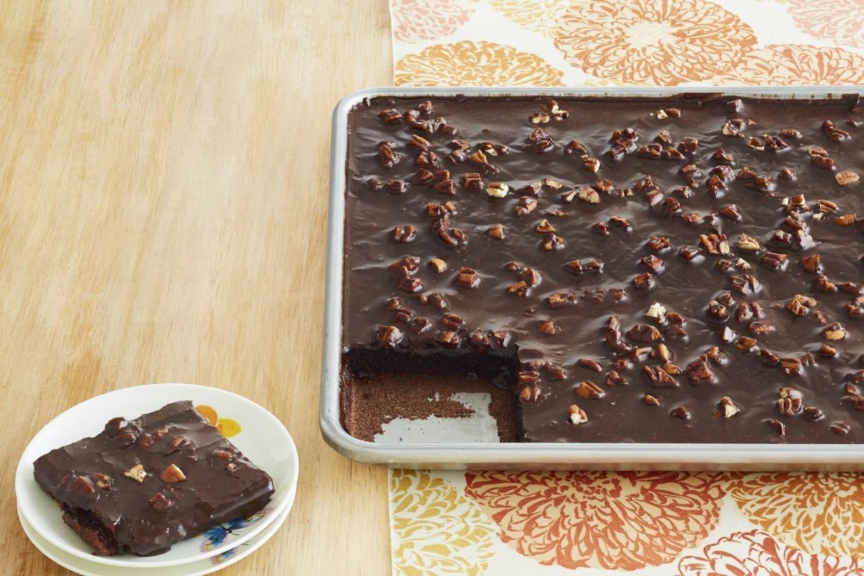 buttermilk recipes chocolate sheet cake