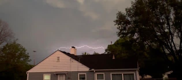 Lightning photos from Jayde Shively in Augusta on 4-30