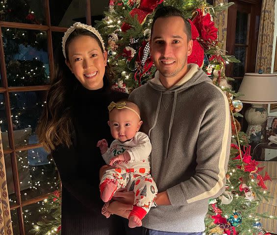 Michelle Wie Instagram Jonnie and Michelle Wie West with their daughter Makenna in 2020.