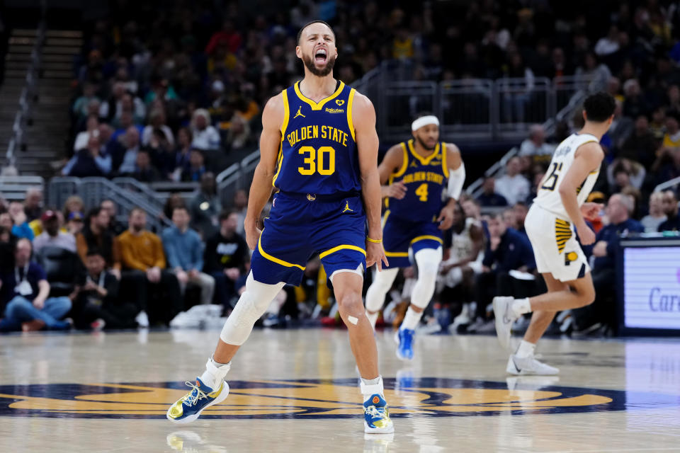 金州勇士球星Stephen Curry。(NBA Photo by Dylan Buell/Getty Images)