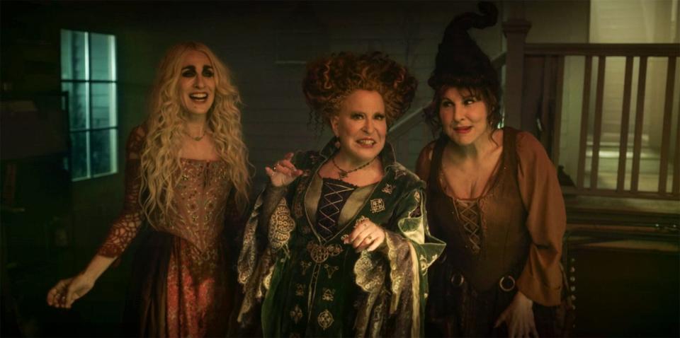 The Sanderson Sisters return in 'Hocus Pocus 2'