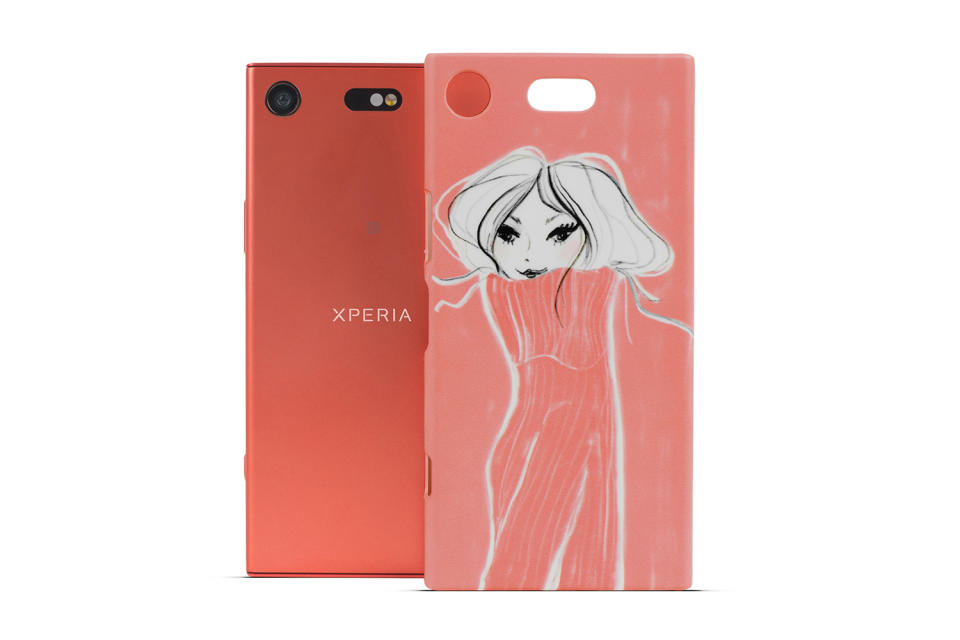 Für Sony Xperia hat Kira Till eine exklusive Illustration fürs Smartphone Case entworfen. (Bild: Sony Xperia)