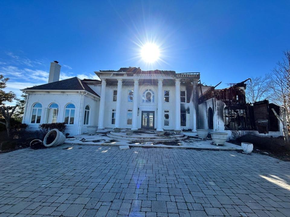 A mansion in Franklin caught fire in September 2022. After a viral Zillow listing, it's now under contract with Houston resident Mike Thakur, who plans to move to the area with his wife and three children.