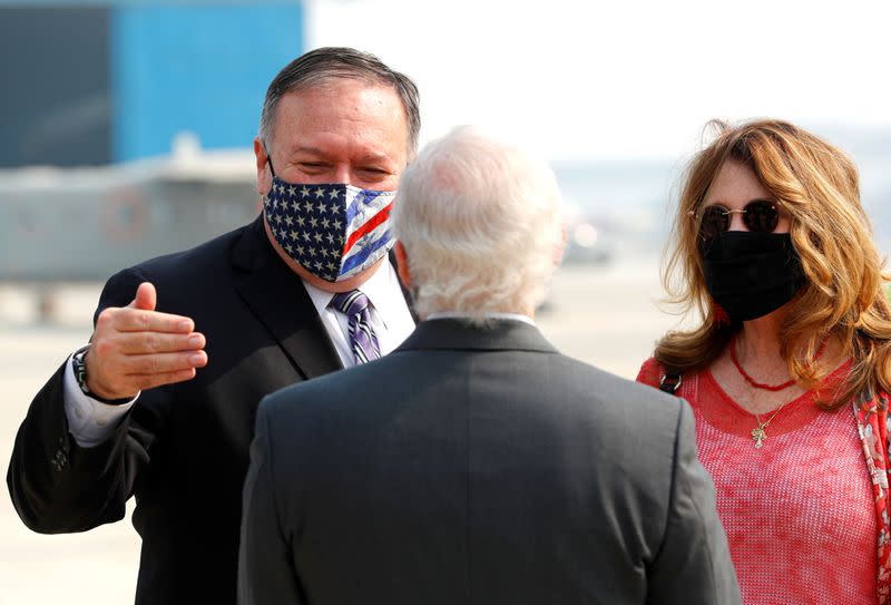 U.S. Secretary of State Pompeo visits India