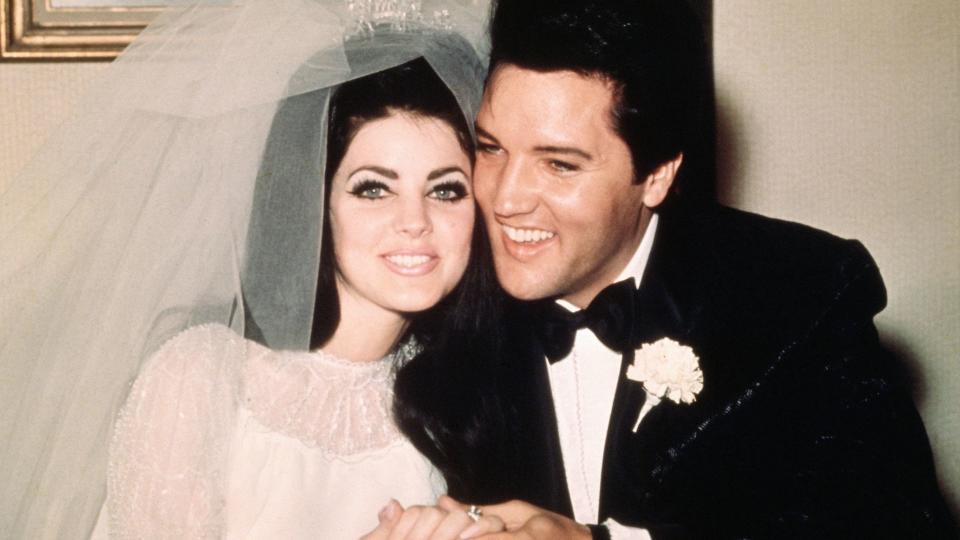 Elvis and Priscilla Presley