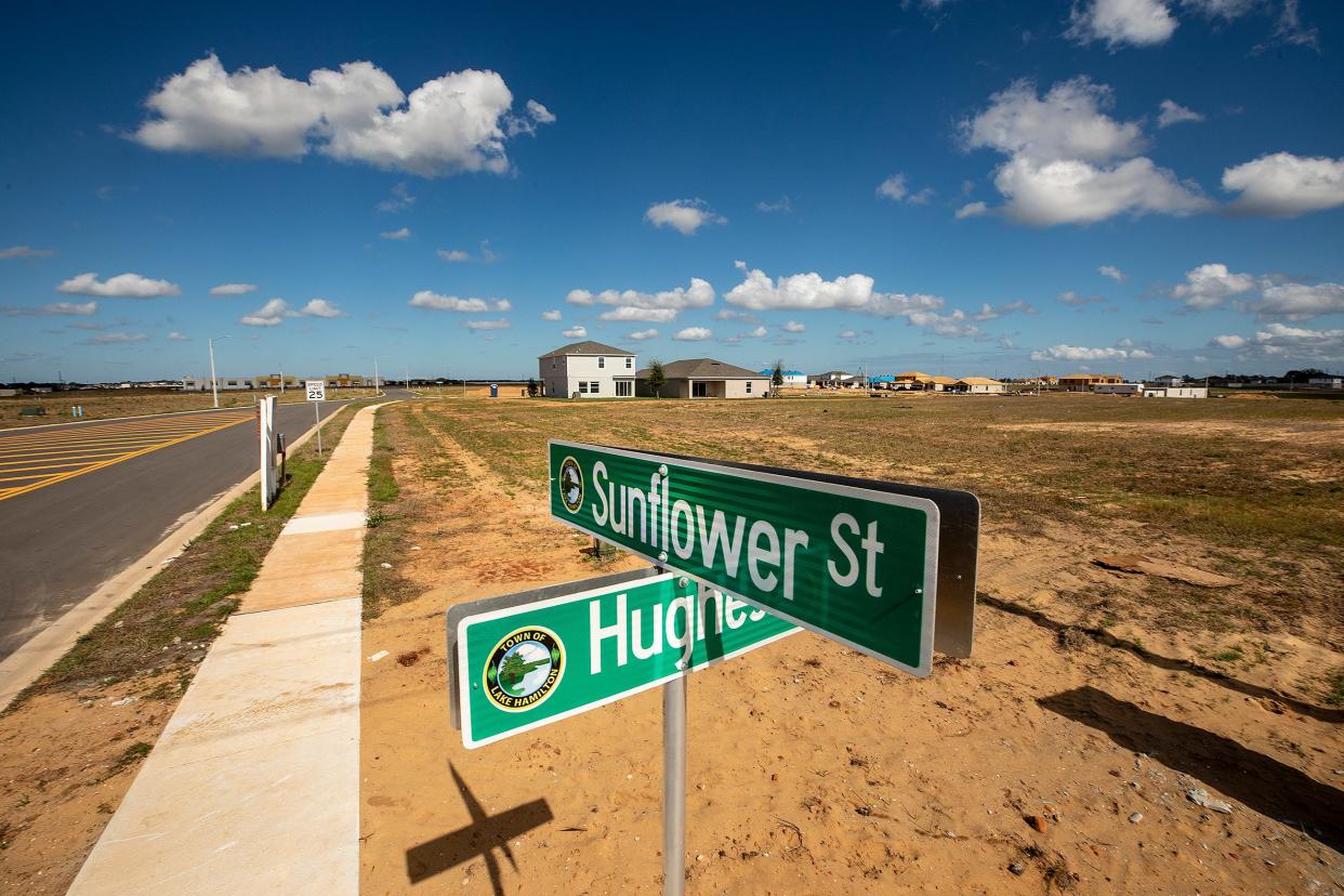 New subdivisions are under construction in Lake Hamilton, just south of Scenic Terrace Elementary. The town recently annexed 626 acres just to the east where more housing is planned.