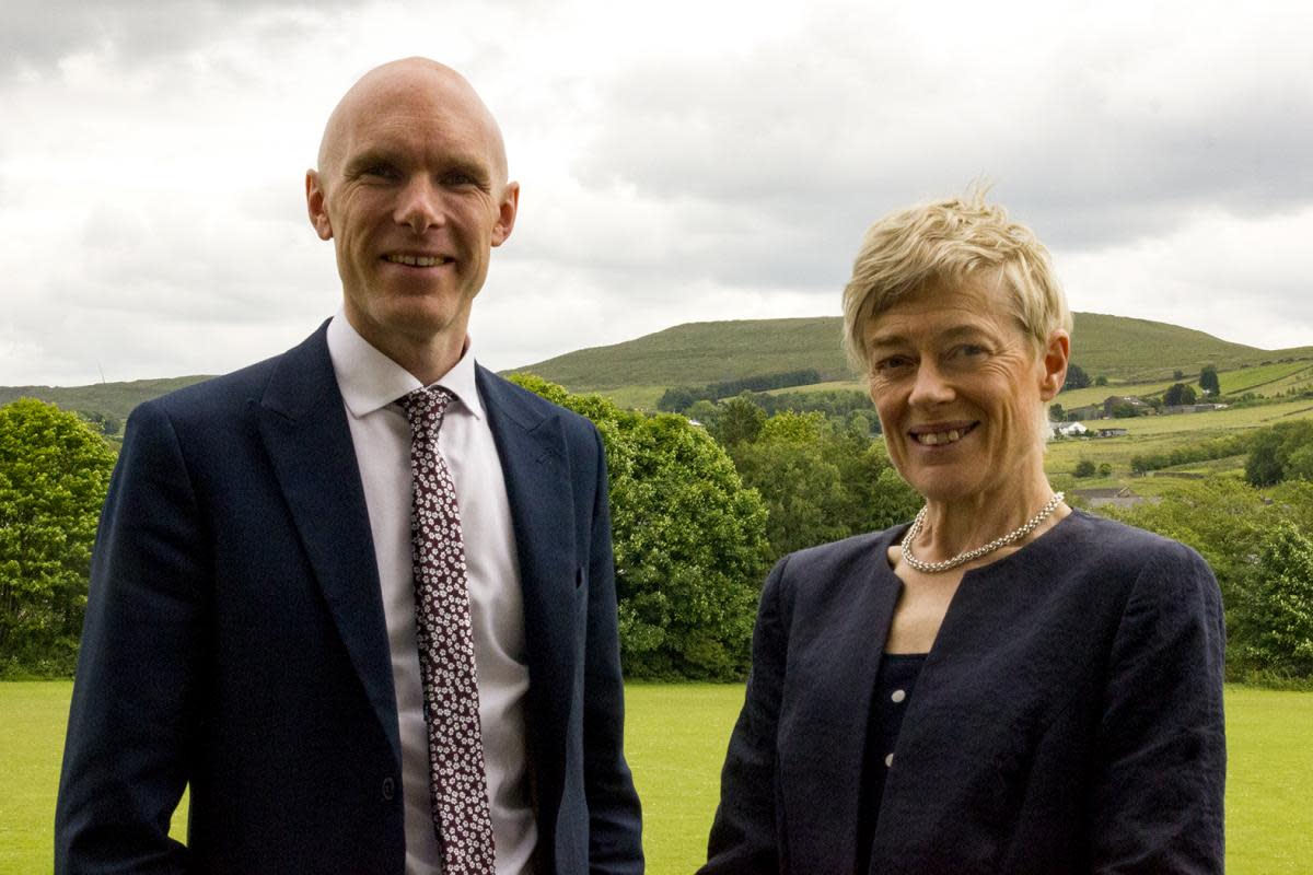 Andrew Oliver, who is taking over as headteacher at Whitworth High from Gill Middlemas <i>(Image: Catherine Smyth Media)</i>