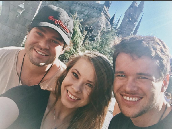 Recent reports have suggested that Bindi Irwin is entangled in a 'love triangle' with boyfriend Chandler Powell and close friend Luke Reavley. Source: Instagram