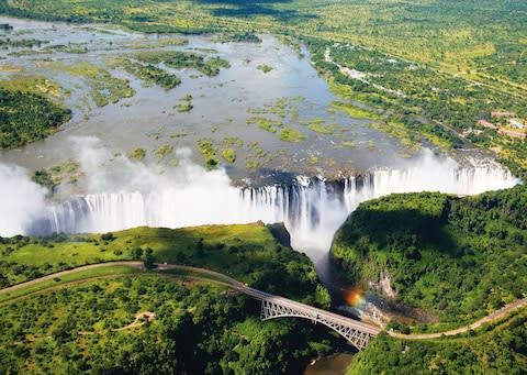 Victoria falls - Credit: Kent Picture Library