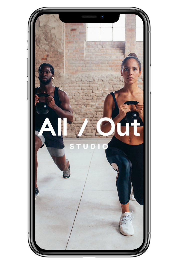 All Out Studio Workout app