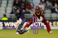 Cricket - England vs West Indies - First One Day International - Emirates Old Trafford, Manchester, Britain - September 19, 2017 England's Joe Root in action Action Images via Reuters/Jason Cairnduff