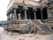 Main mandapam at Darasuram Temple near Kumbakonam.