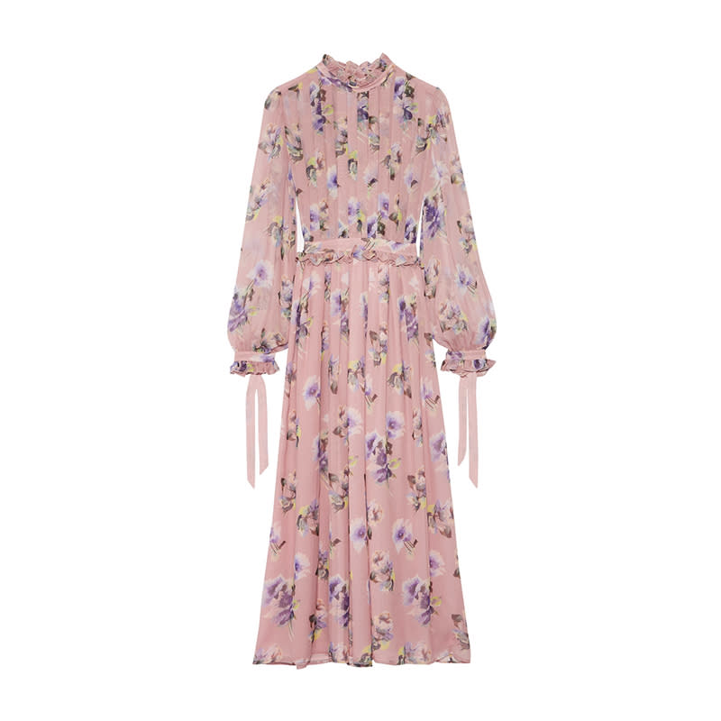 <a rel="nofollow noopener" href="http://rstyle.me/n/cnu8bnjduw" target="_blank" data-ylk="slk:Pleated Floral-Print Silk-Chiffon Gown, MSGM, $1320;elm:context_link;itc:0;sec:content-canvas" class="link ">Pleated Floral-Print Silk-Chiffon Gown, MSGM, $1320</a><p> <strong>Related Articles</strong> <ul> <li><a rel="nofollow noopener" href="http://thezoereport.com/fashion/style-tips/box-of-style-ways-to-wear-cape-trend/?utm_source=yahoo&utm_medium=syndication" target="_blank" data-ylk="slk:The Key Styling Piece Your Wardrobe Needs;elm:context_link;itc:0;sec:content-canvas" class="link ">The Key Styling Piece Your Wardrobe Needs</a></li><li><a rel="nofollow noopener" href="http://thezoereport.com/entertainment/culture/selena-gomez-open-letter-lgbtq-pride-month/?utm_source=yahoo&utm_medium=syndication" target="_blank" data-ylk="slk:You Have To See Selena Gomez's Love Letter To The LGBTQ Community;elm:context_link;itc:0;sec:content-canvas" class="link ">You Have To See Selena Gomez's Love Letter To The LGBTQ Community</a></li><li><a rel="nofollow noopener" href="http://thezoereport.com/entertainment/culture/wear-orange-national-gun-violence-awareness-day-2017/?utm_source=yahoo&utm_medium=syndication" target="_blank" data-ylk="slk:Why Orange Really Is The New Black Today;elm:context_link;itc:0;sec:content-canvas" class="link ">Why Orange Really <i>Is</i> The New Black Today</a></li> </ul> </p>