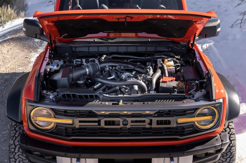 3.0 liter Ecoboost V6 in the Ford Bronco Raptor