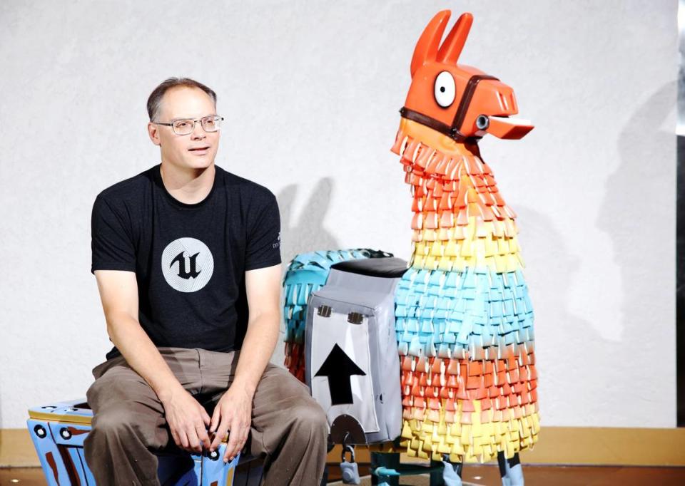 Tim Sweeney, the chief executive of Epic Games, at the company’s headquarters in Cary, N.C., July 17, 2019.