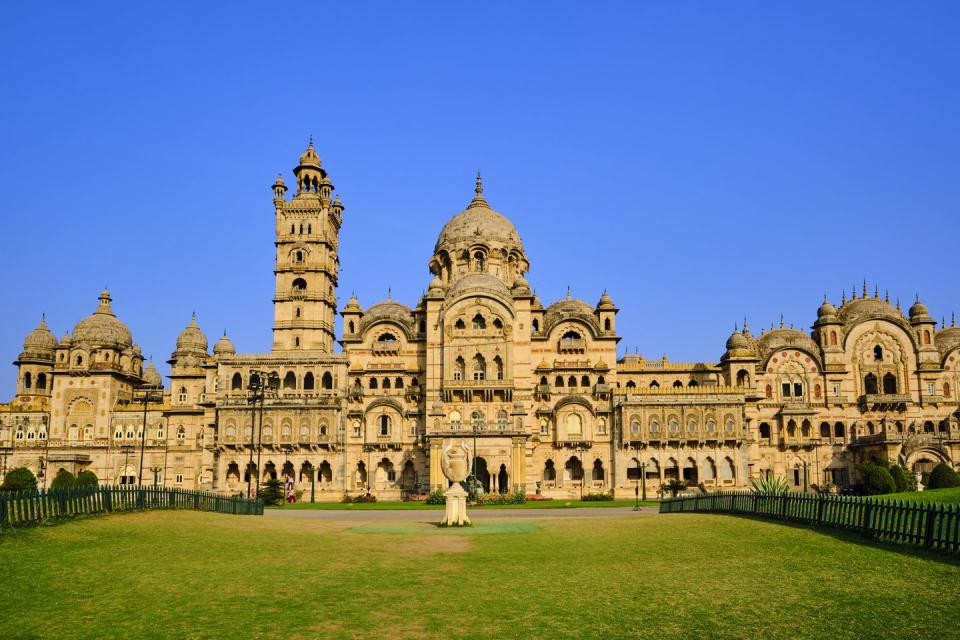 india, gujarat, baroda or vadodara, lakshmi vilas palace