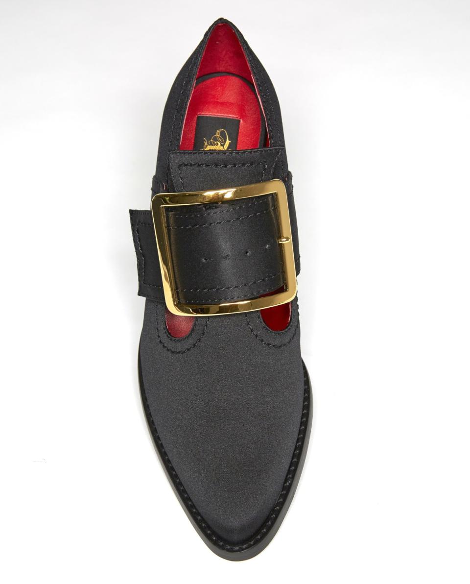 The Coven I buckle shoe from the vegan Von D Shoes line.