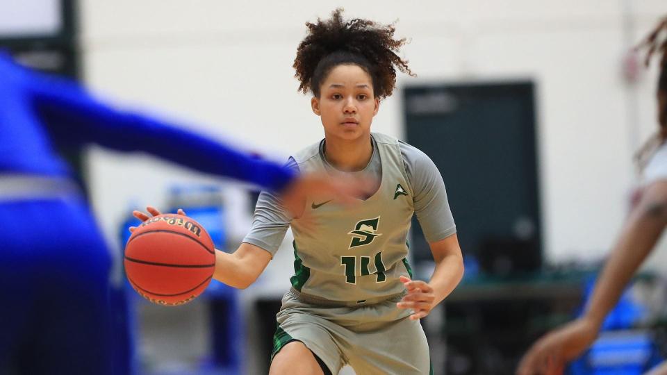 Stetson guard Kiya Turner, a Nease graduate, scored a season-high 15 points last week against the University of North Florida.