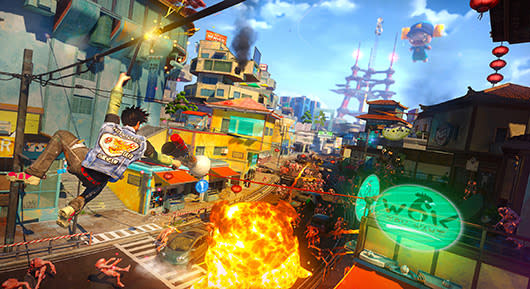 Sunset Overdrive gets new weapons pack, player voting and more