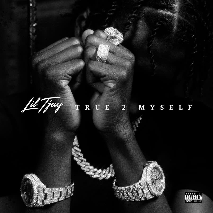 True 2 Myself by Lil Tjay tracklist album artwork cover