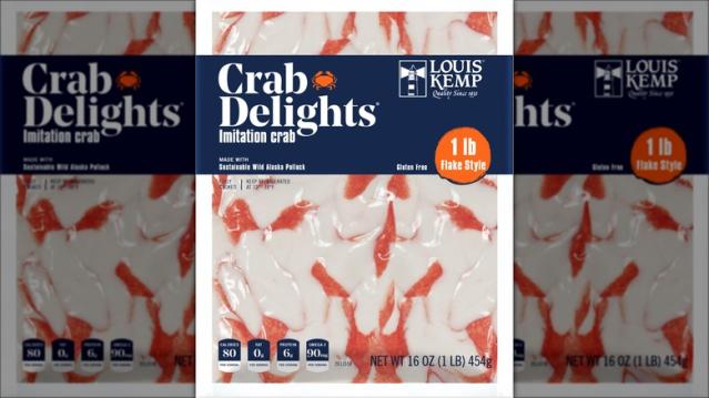 Carbs in Louis Kemp Seafood Co. Crab Delights, Imitation Crab Pollock