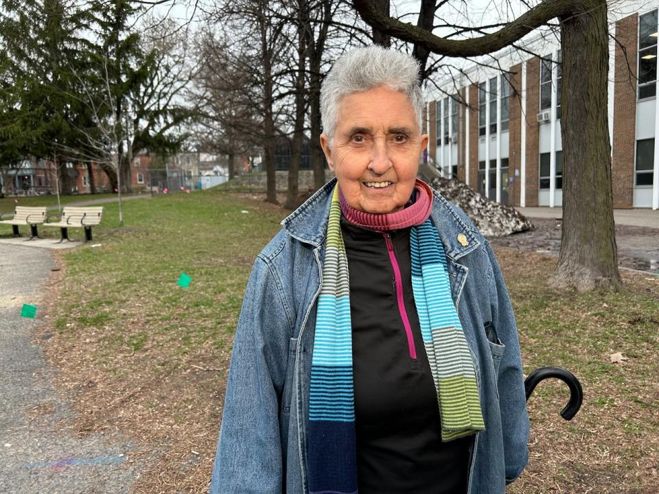 Catherine Boucher is president of the Dalhousie Community Association. She called the death of the teen in McNabb Park a tragedy, but said she hasn't heard many concerns abou the park's overall safety, adding that it's well loved by the community.